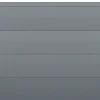 Spadone Porte de garage sectionnelle grise motorisée l.300 x H.212,5 cm x Ep.40 mm, Polygrain