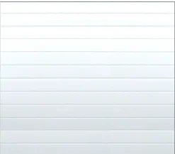 Porte de garage sectionnelle motorisée Blanc Woodgrain l.300 x H.300 cm x Ep.40 mm-Spadone Online