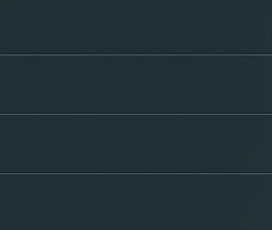 Hormann Porte de garage sectionnelle acier IsoMatic 7016 gris anthracite - l.237,5 x h.200 cm - motorisée