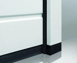 Hormann Porte de garage sectionnelle acier gris aluminium RAL 9007 - l.237,5 x h.212,5 cm - motorisée