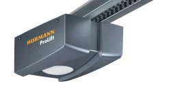 Hormann Porte de garage sectionnelle acier EcoStar Planar gris anthracite RAL 7016 Matt Deluxe - l.300 x h.200 cm - motorisée