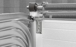 Rentside Porte de Garage Sectionnelle Motorisée 300x300 LIMA - Gris lisse