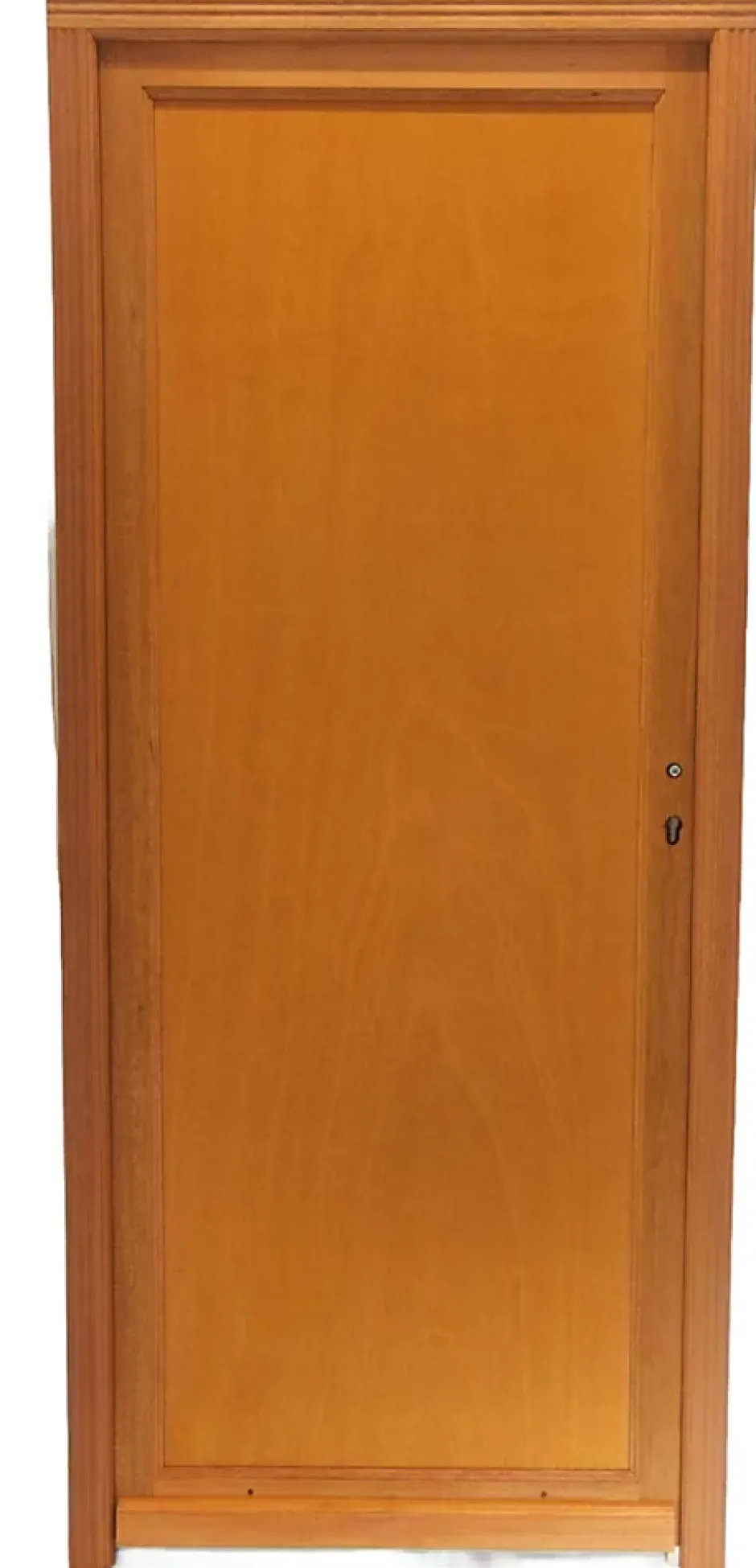 Porte De Service Bois Pleine Armagos, H,200xl,80 Côte Tableau P. Gauche-Gd Menuiseries Outlet