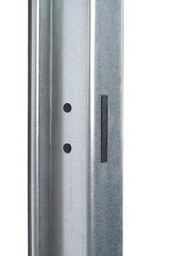 Porte de service non isolée métal 90 x h.200 cm réversible- Best