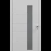 Porte d'entrée alu blanc Harumi H.215 x l.90 cm poussant gauche-4ALU Online
