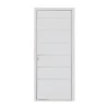 Porte d'entrée aluminium Alexandra blanc 80 x h.215 cm poussant gauche- Clearance