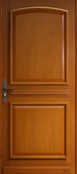 Gd Menuiseries Porte D'entrée Bois Pleine Garnier, H.215xl.90 Côte Tableau, P.droit