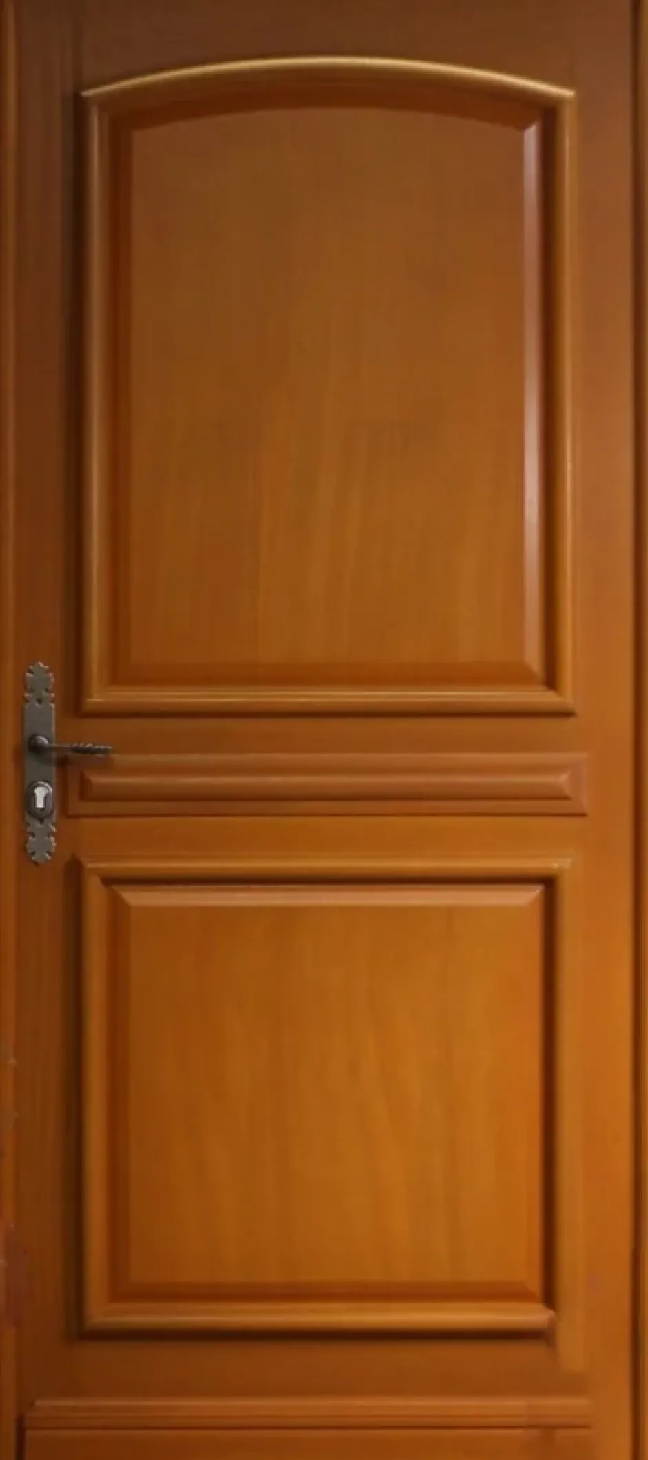 Gd Menuiseries Porte D'entrée Bois Pleine Garnier, H.215xl.90 Côte Tableau, P.droit