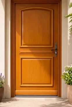 Porte D'entrée Bois Pleine Garnier, H.215xl.90 Côte Tableau P.gauche-Gd Menuiseries Clearance