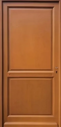 Porte D'entrée Bois Pleine Eyden, H.215xl.90 Côte Tableau P.gauche, Poignée, Barillet-Gd Menuiseries Hot