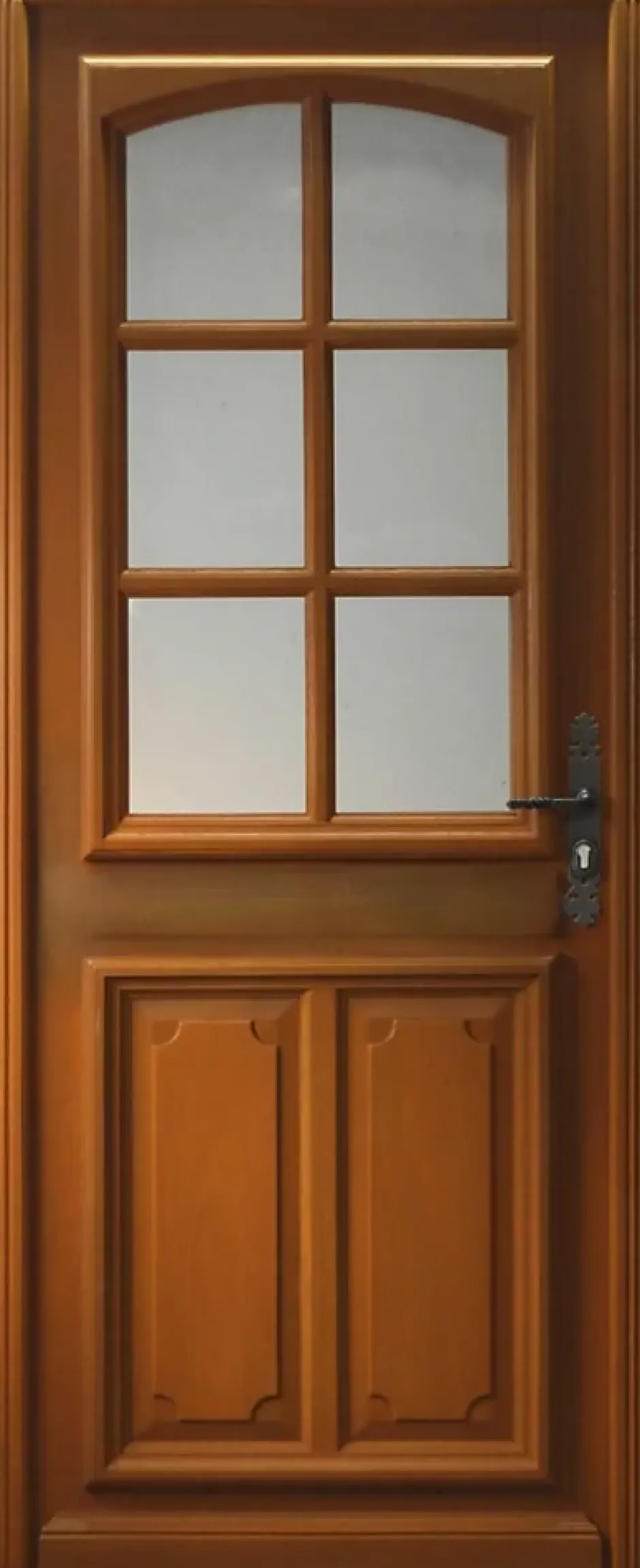 Gd Menuiseries Porte D'entrée Bois Vitrée Marine, H,200xl,80 Côte Tableau P. Gauche