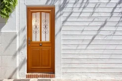 Porte D'entrée Bois Vitrée Manon, H.200 X L.90 Côte Tableau P.droit-Gd Menuiseries Best