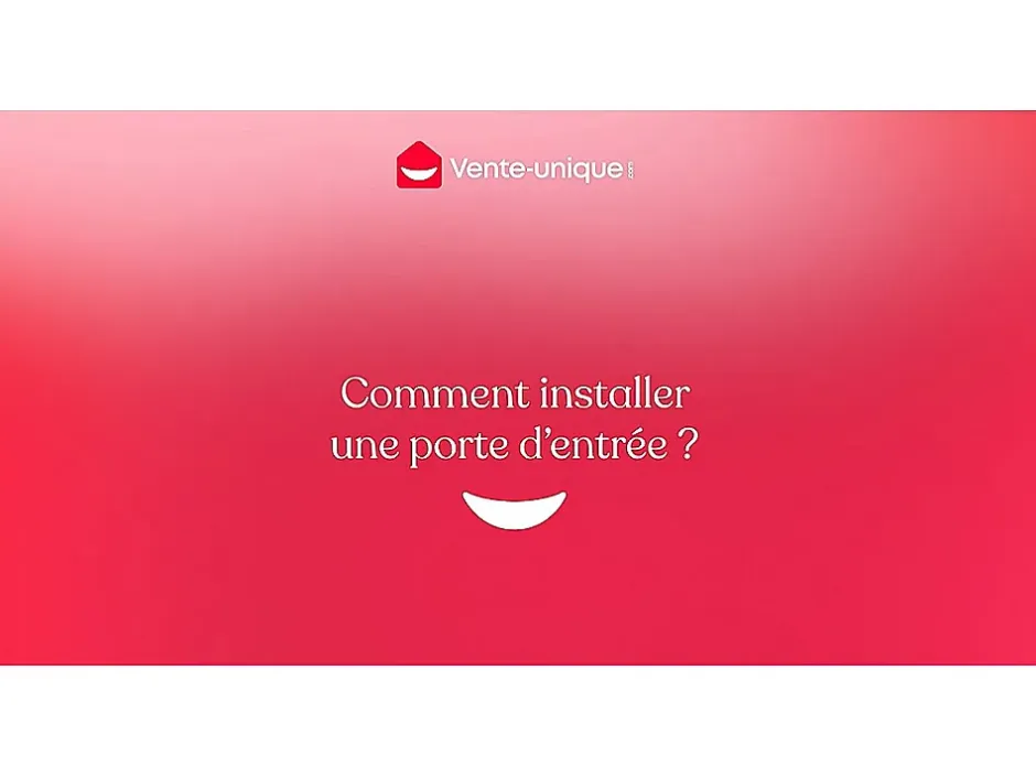 Porte d'entrée en acier avec inox H207 x L100 cm effet chêne - épaisseur 55 mm - poussant droit - TIFANA-Vente-unique Sale