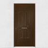 3 in 1 Porte d'entrée en aluminium TRADITIONAL DESIGN 5024-1131-8 Imitation bois Ep.70mm (L.:850mm x H.: 2000mm)