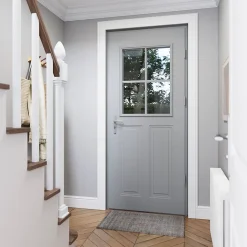 Fortia Porte d'entrée acier Scilla 96 x h.218 cm poussant gauche