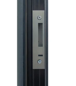 Porte d'entrée acier gris RAL 7016 Pasni 96 x h.218 cm poussant gauche-Fortia Online