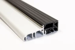 Porte d'entrée acier blanc RAL 9003 Valtos 96 x h.218 cm poussant droit-Fortia Hot