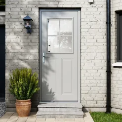 Fortia Porte d'entrée acier Scilla 96 x h.218 cm poussant droit