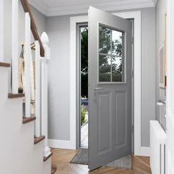 Fortia Porte d'entrée acier Scilla 96 x h.218 cm poussant droit