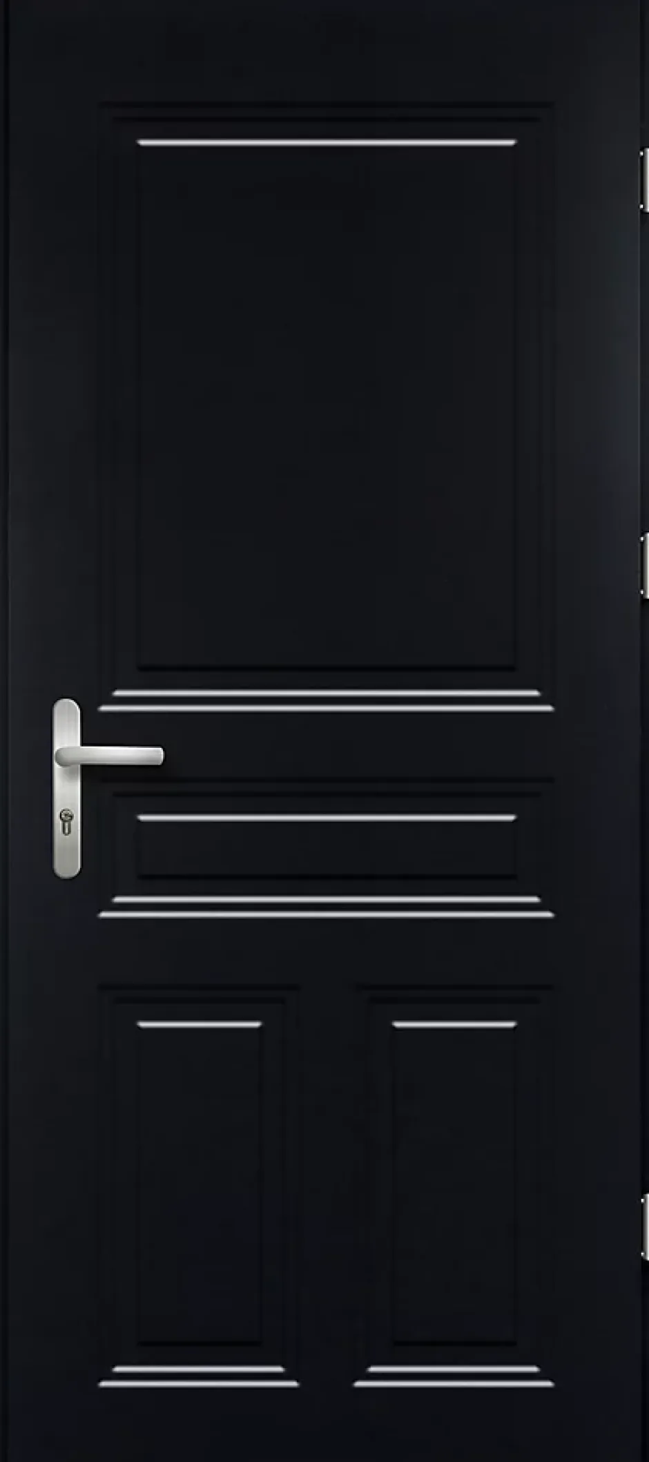 Porte d'entrée acier Mamaia 96 x h.218 cm poussant gauche-Fortia Outlet