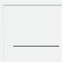 Fortia Porte d'entrée alu Leme blanc RAL 9003 96 x h.218 cm poussant droit