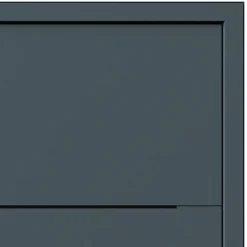 Fortia Porte d'entrée alu Leme gris RAL 7021 96 x h.218 cm poussant gauche