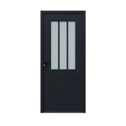 Porte d'entrée alu Sestri 96 x h.218 cm poussant droit-Fortia New
