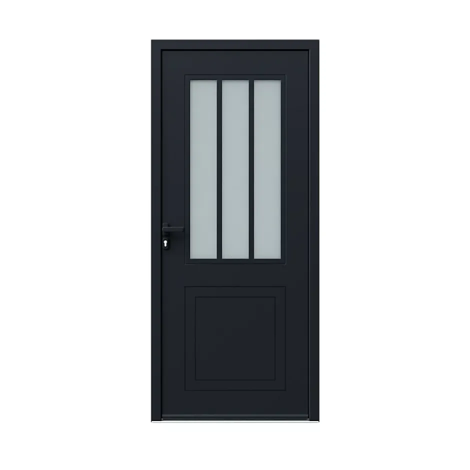Porte d'entrée alu Sestri 96 x h.218 cm poussant droit-Fortia New