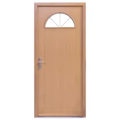 Fortia Porte d'entrée bois Anaklia 98 x h.218 cm poussant droit