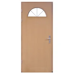 Fortia Porte d'entrée bois Anaklia 98 x h.218 cm poussant droit