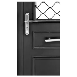 Porte d'entrée bois Bolata 98 x h.218 cm poussant gauche-Fortia Outlet