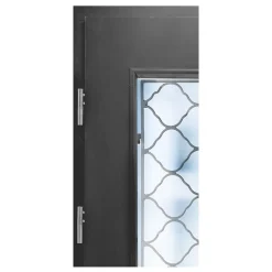 Porte d'entrée bois Bolata 98 x h.218 cm poussant gauche-Fortia Outlet