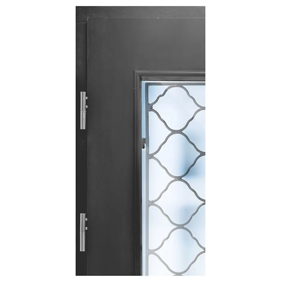 Porte d'entrée bois Bolata 98 x h.218 cm poussant gauche-Fortia Outlet
