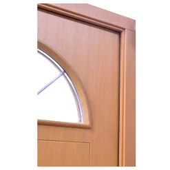 Porte d'entrée bois Anaklia 98 x h.218 cm poussant gauche-Fortia Discount