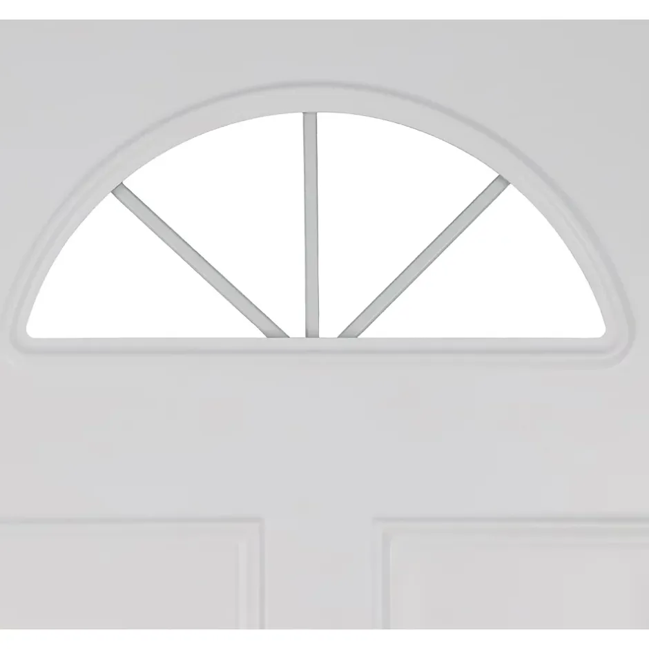 Fortia Porte d'entrée pvc blanc RAL 9003 Lorne 97 x h.219 cm poussant gauche