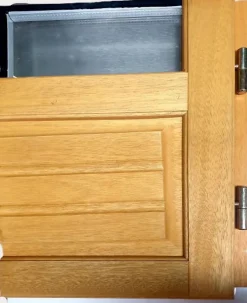 Gd Menuiseries Porte Fenetre Bois 2 Vantaux H225 X L100 Côte Tableau