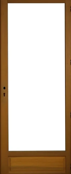 Gd Menuiseries Porte Fenetre Bois 1 Vantail H215 X L80 Côte Tableau Tirant Droite