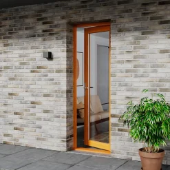 Porte fenêtre bois 1 vantail - l.80 x h.205 cm, tirant gauche-GoodHome Discount