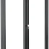 Porte fenêtre oscillo-battante double vantaux PVC anthracite L 1000mm x H 2150mm ouvrant droit-Fral Fermetures Clearance
