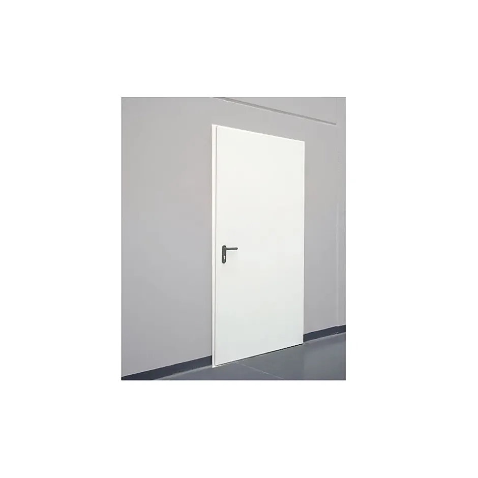 Porte Métallique Industrielle De Service Isolée Réversible L900 H2050 RAL9010 En Applique-4M Outlet