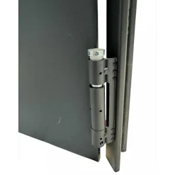 Porte Métallique Industrielle De Service Isolée Réversible L1000 H2150 RAL7016 En Applique-4M Online