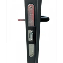 Porte Métallique Industrielle De Service Isolée Réversible L1100 H2050 RAL7016 En Applique-4M Discount