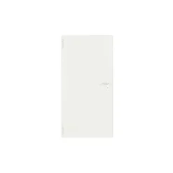 4M Porte Métallique Industrielle De Service Isolée Réversible L800 H2150 RAL9010 En Applique