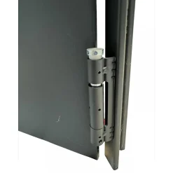 Porte Métallique Industrielle Coupe Feu 1H Réversible L1100 H2150 RAL9010 En Applique-4M Sale