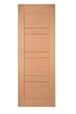 Lynporte Porte seule 1 Panneau CASSIOPEIA bois chêne européen 2040 x 730