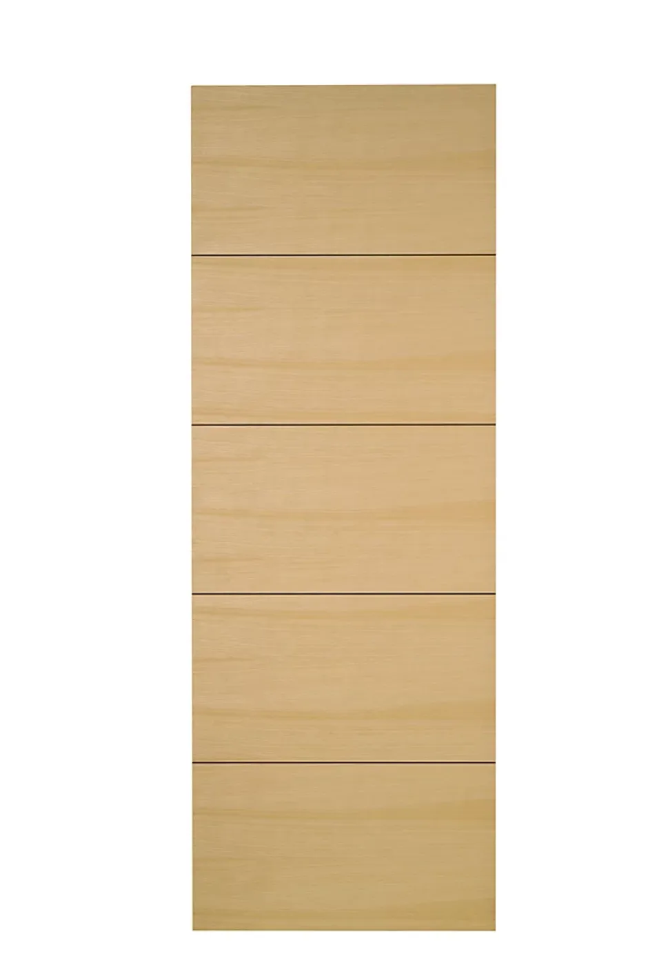 Porte seule bois isoplane ANTLIA3 730 frêne blanc européen-Lynporte New