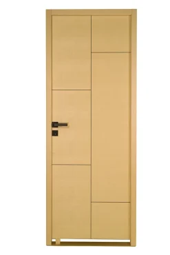 Porte seule bois isoplane ANTLIA1 830 frêne blanc européen-Lynporte New