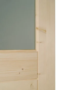 Lynporte Porte seule bois épicéa HORIZON 1 vitrage 830