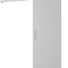 Abiks Meble Portes coulissantes Salwador I 90x204 cm (Blanc / Blanc / Or)