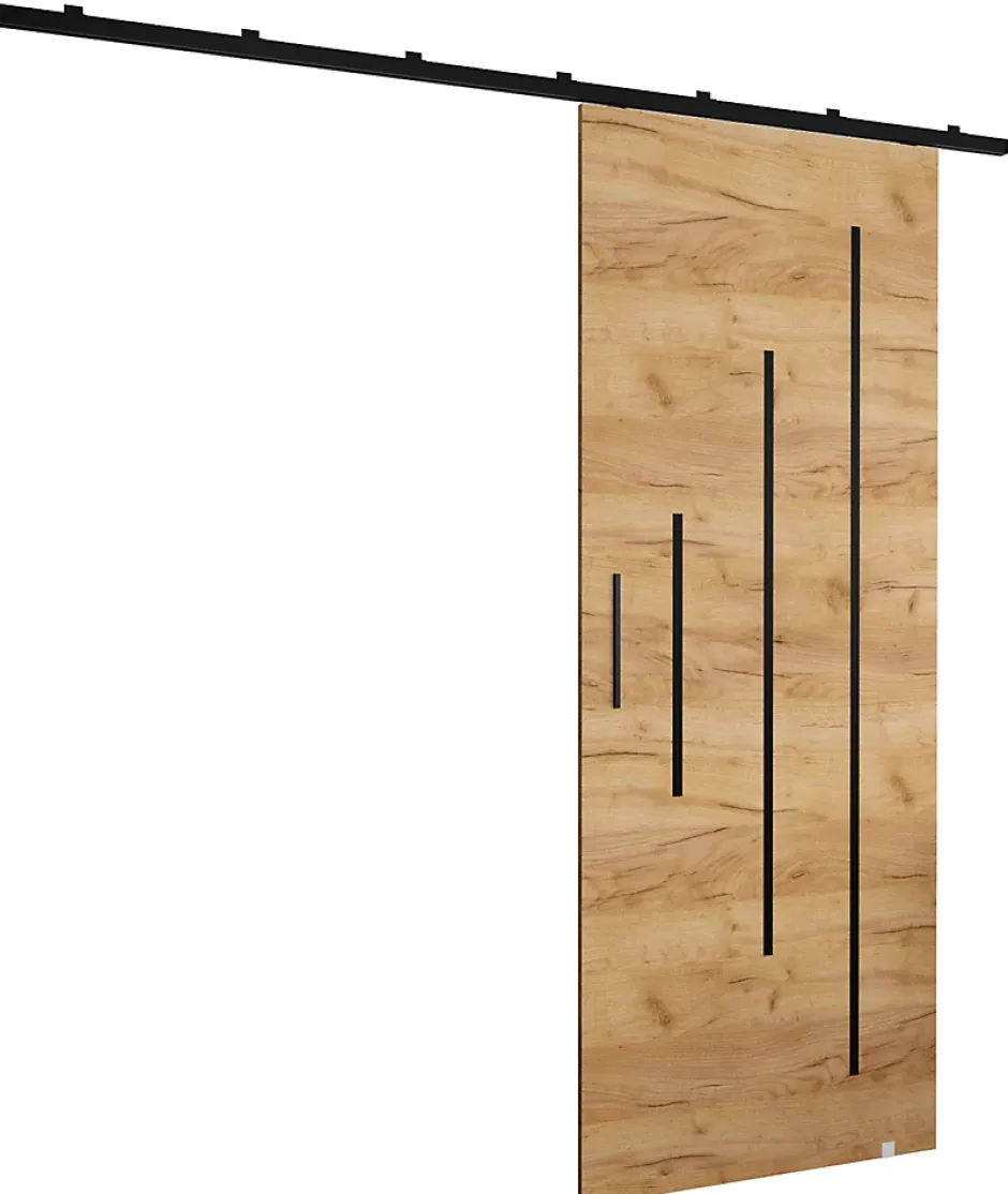 Abiks Meble Portes coulissantes Zonda Y 80x204 cm (Chêne Craft)